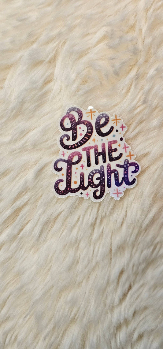 Be The Light Sticker - Busy Housesteaders Boutique 