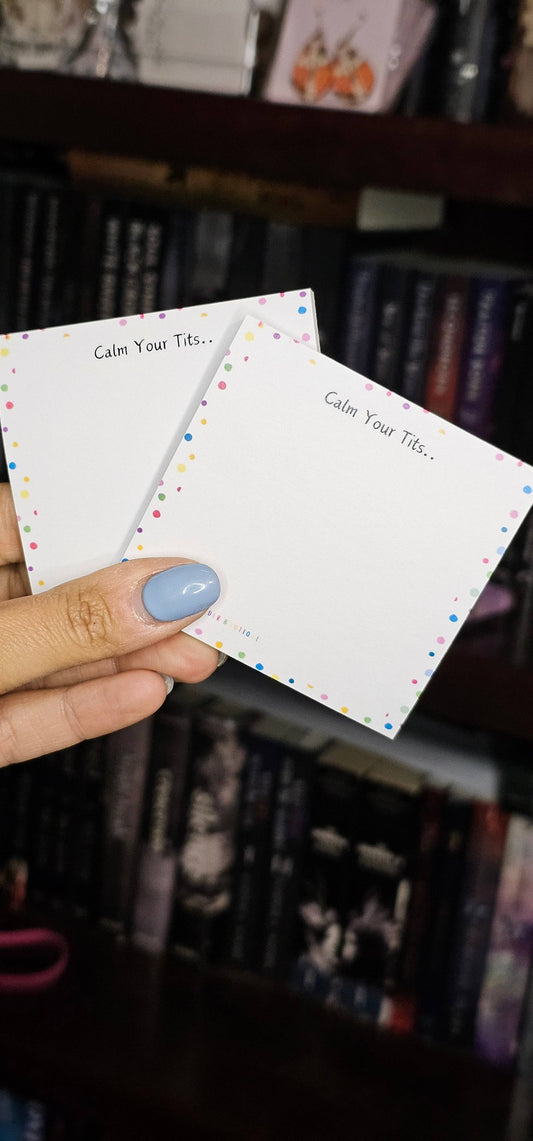 Calm Yourself Sticky Notes - Busy Housesteaders Boutique 