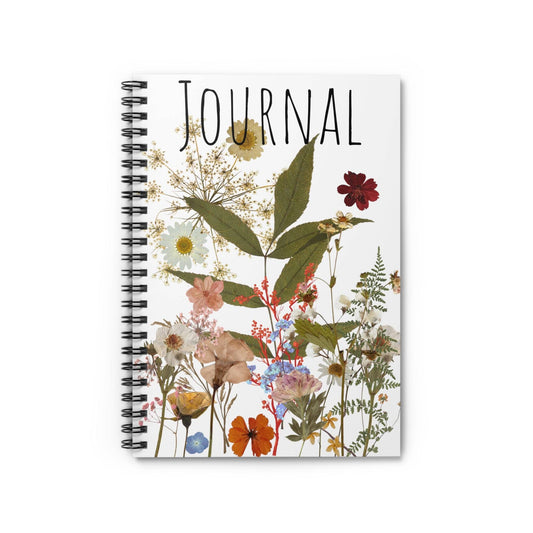 Botanicals spiral notebook - Busy Housesteaders Boutique 