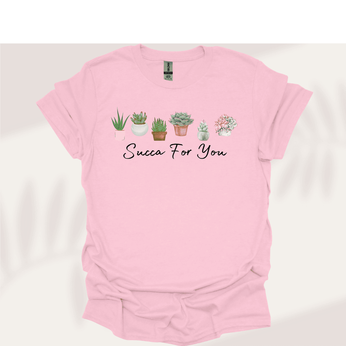 Succa For You Plant Tee - Busy Housesteaders Boutique 