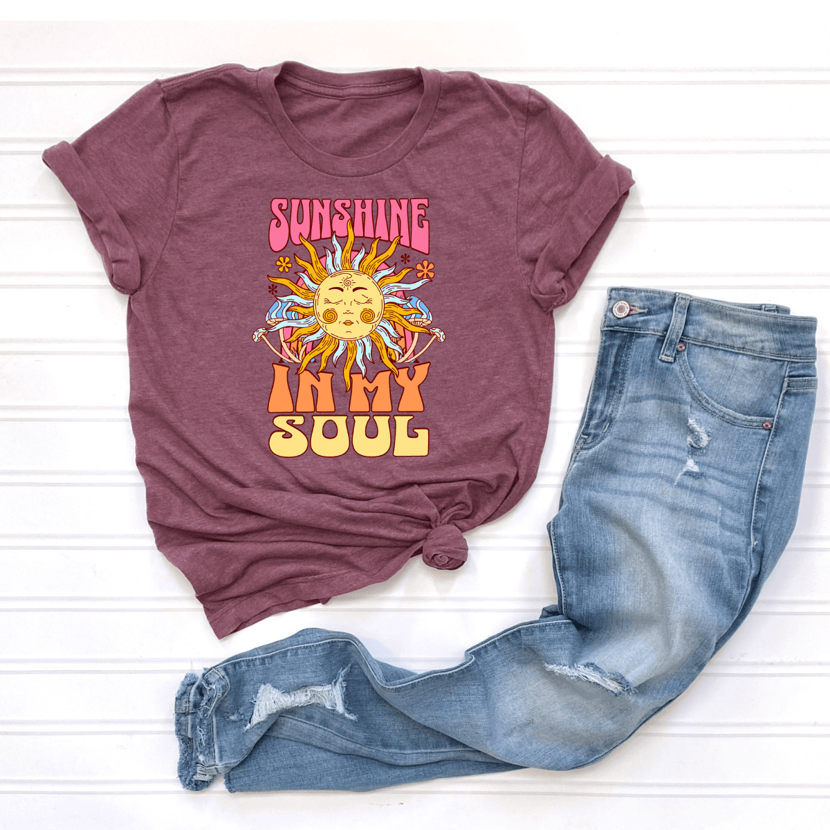Sunshine in my soul Tee - Busy Housesteaders Boutique 