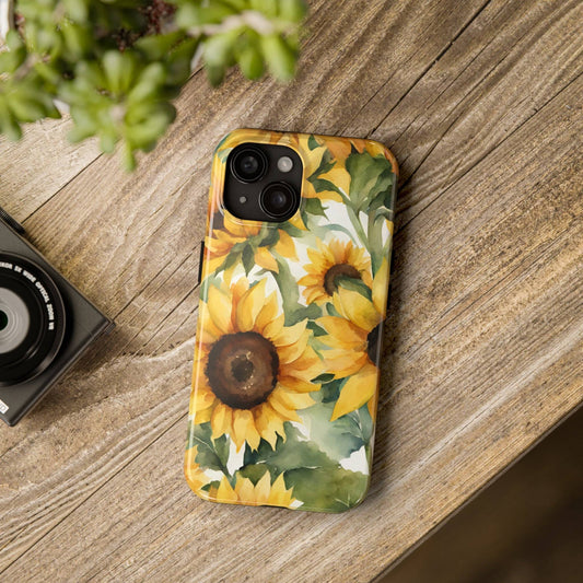 Sunflower Phone Case - Busy Housesteaders Boutique 